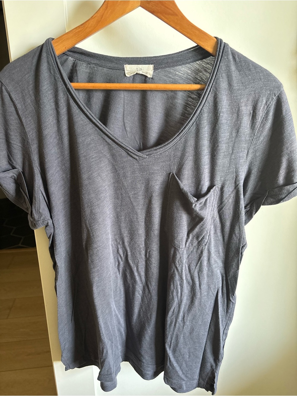 ANTHROPOLOGIE T. LA Pocket Tee